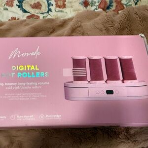 Pink Digital Hot Rollers 2 sets 16 total rollers